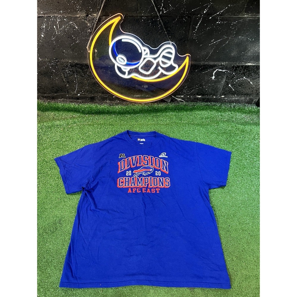 Buffalo Bills NFL‎ Blue Football Tshirt Tee Men's Size XL X-Large Team Apparel